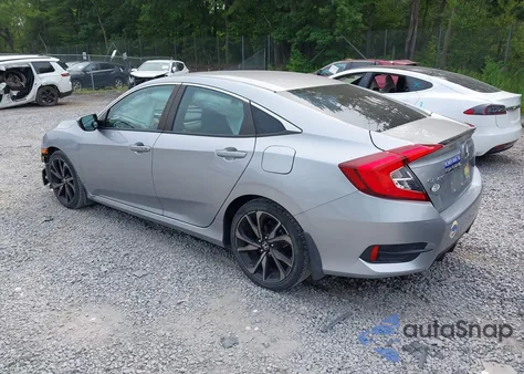 2021 Honda Civic Sport z USA, uszkodzony, nr VIN 2HGFC2F8XMH531218